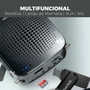 Amplificador Profissional Portátil de Voz THOTEM T4, 15W de potência e acompanhado de Microfone com fio – O Kit do Professor