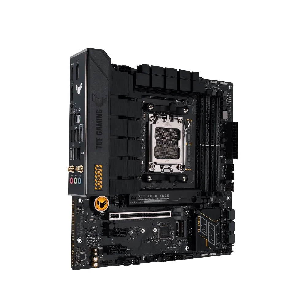 Placa Mãe Asus Tuf Gaming B650me Wifi Am5 4xDDR5 Chipset Amd B650 Matx Placa Mãe Asus Tuf Gaming B650me Wifi Am5 4xDDR5 Chipset Amd B650 Matx