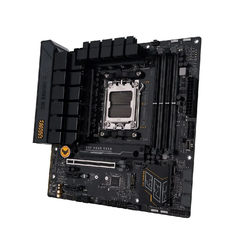 Placa Mãe Asus Tuf Gaming B650me Wifi Am5 4xDDR5 Chipset Amd B650 Matx Placa Mãe Asus Tuf Gaming B650me Wifi Am5 4xDDR5 Chipset Amd B650 Matx