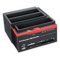 Leitor De Cartão De 2,5 " E 3,5 ", Portátil Dualbay Usb 3.0 Sata Ide Hdd Docking