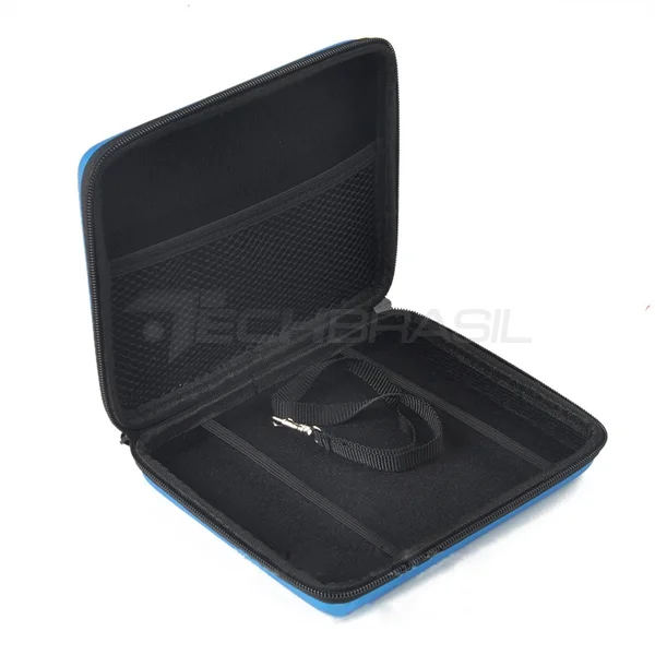 Case Bag Bolsa Estojo Viagem E Proteção Para Nintendo 2ds Azul Case Bag Bolsa Estojo Viagem E Proteção Para Nintendo 2ds Azul