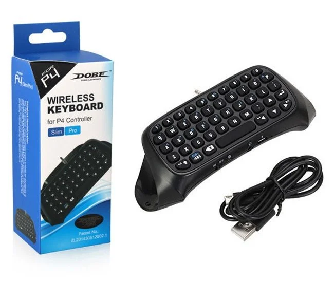 Teclado Chatpad Bluetooth Wireless Para Controle Para Playstation 4 Teclado Chatpad Bluetooth Wireless Para Controle Para Playstation 4