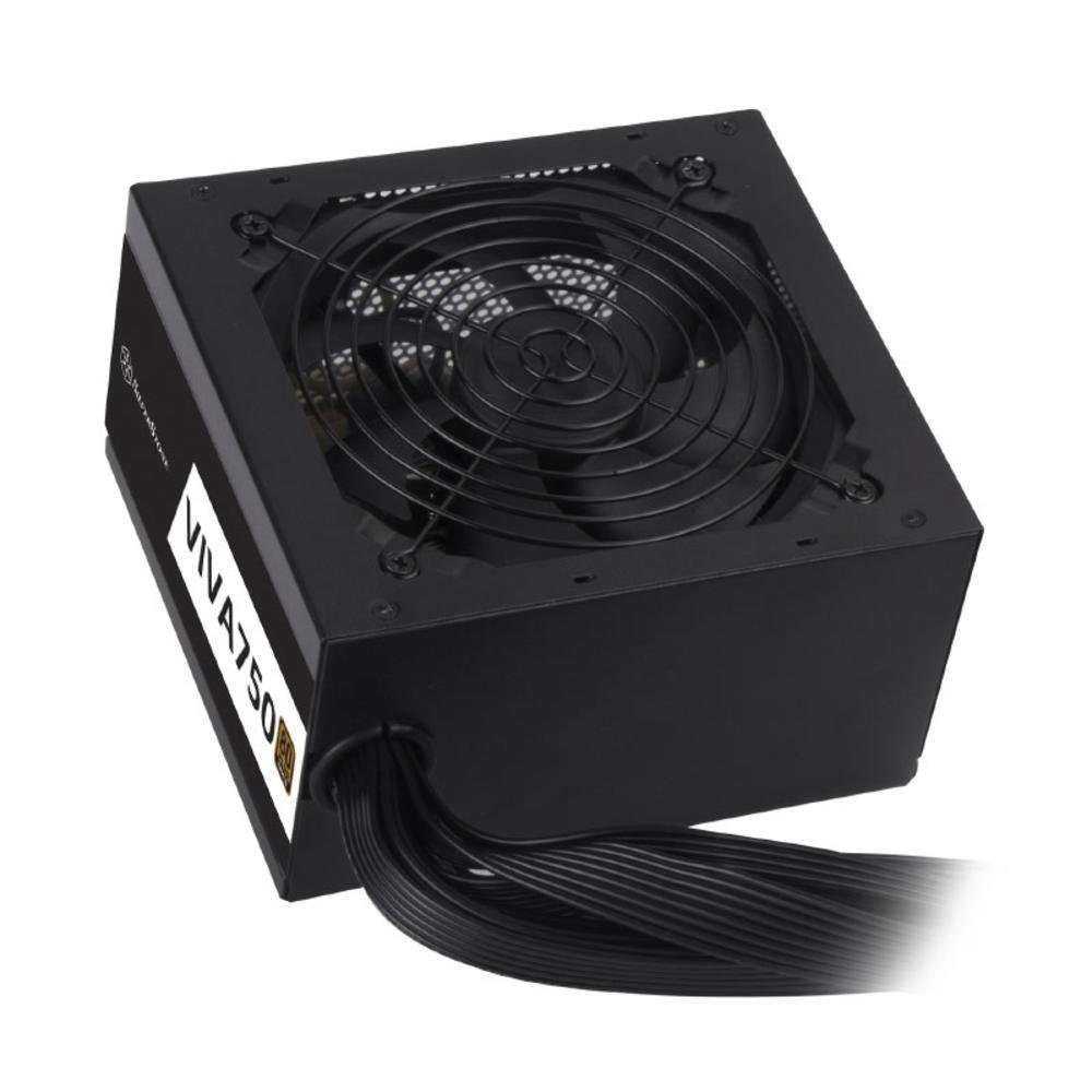 Fonte 750w Silverstone Viva 750 - Pfc Ativo - Eficiência 80% - 80 Plus® Bronze - Sst-va750-b Fonte 750w Silverstone Viva 750 - Pfc Ativo - Eficiência 80% - 80 Plus® Bronze - Sst-va750-b
