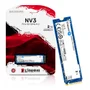 SSD 2TB Kingston M.2 Nvme PCie 4, Leitura 6000MB/s - Gravação 5000MB/s, Nv3 - Snv3s/2000g