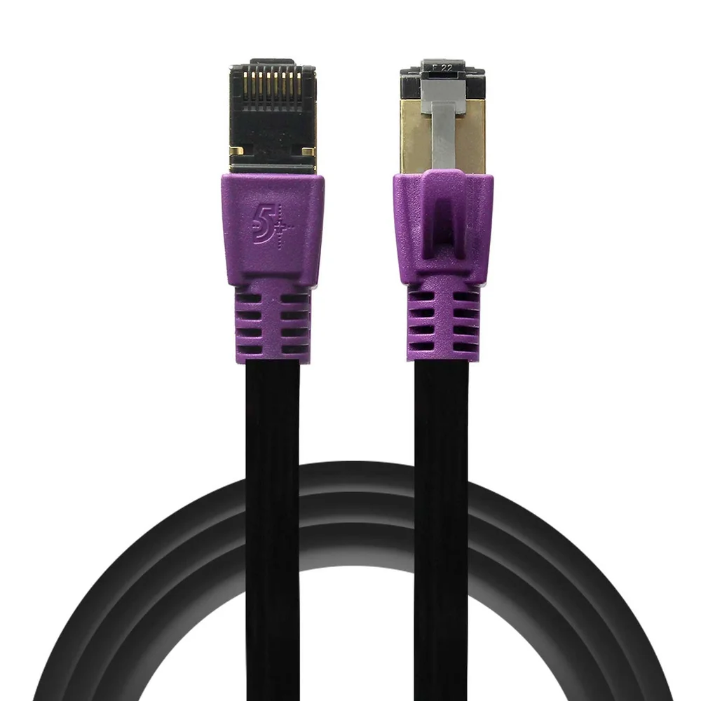 Cabo De Rede Blindado Rj45 Cat8 2000mhz 40gbps 5m