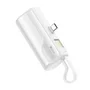 Carregador Portátil 1 Hora Power Bank 4500mah Branco