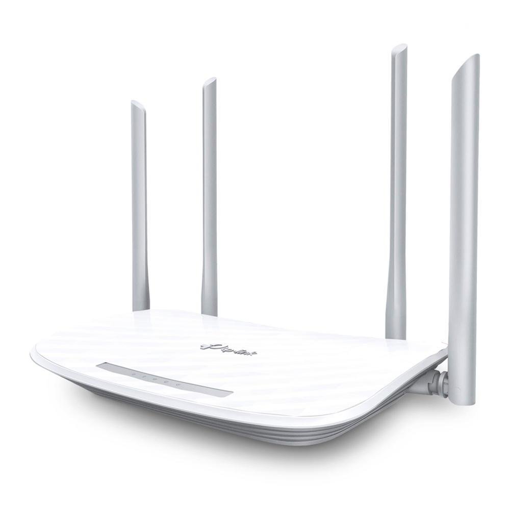 Roteador Tp-link Archer C50 W, Dual Band (2.4ghz/5ghz), Ac1200, 4 Antenas, Mu-mimo, Ipv6, Branco