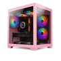 PC Gamer Alligator Shop Intel Core I5 3.6Ghz, 16GB RAM, SSD 240GB, Wi-fi, Rosa Pink Feminino