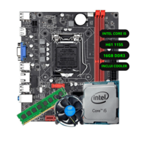 Kit Upgrade Intel Core I5 Placa Mãe H61 Ram 16gb Ddr3
