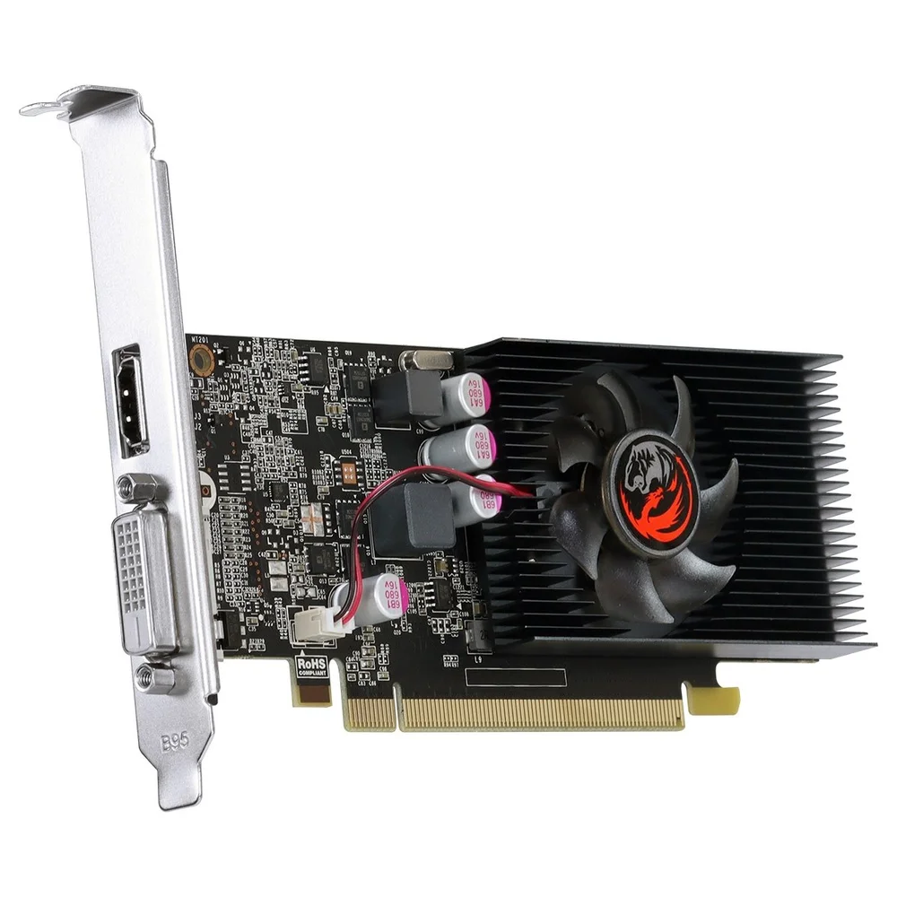 Gpu Gt 1030 4gb GDDR4 64bit Single Fan Low Profile - Pagt10304gbg4lp