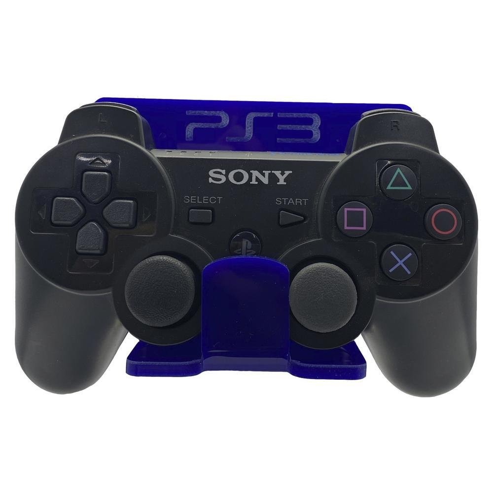 Suporte Parede Controle Playstation 3 - Ps3 Controle - Material Acrílico Azul