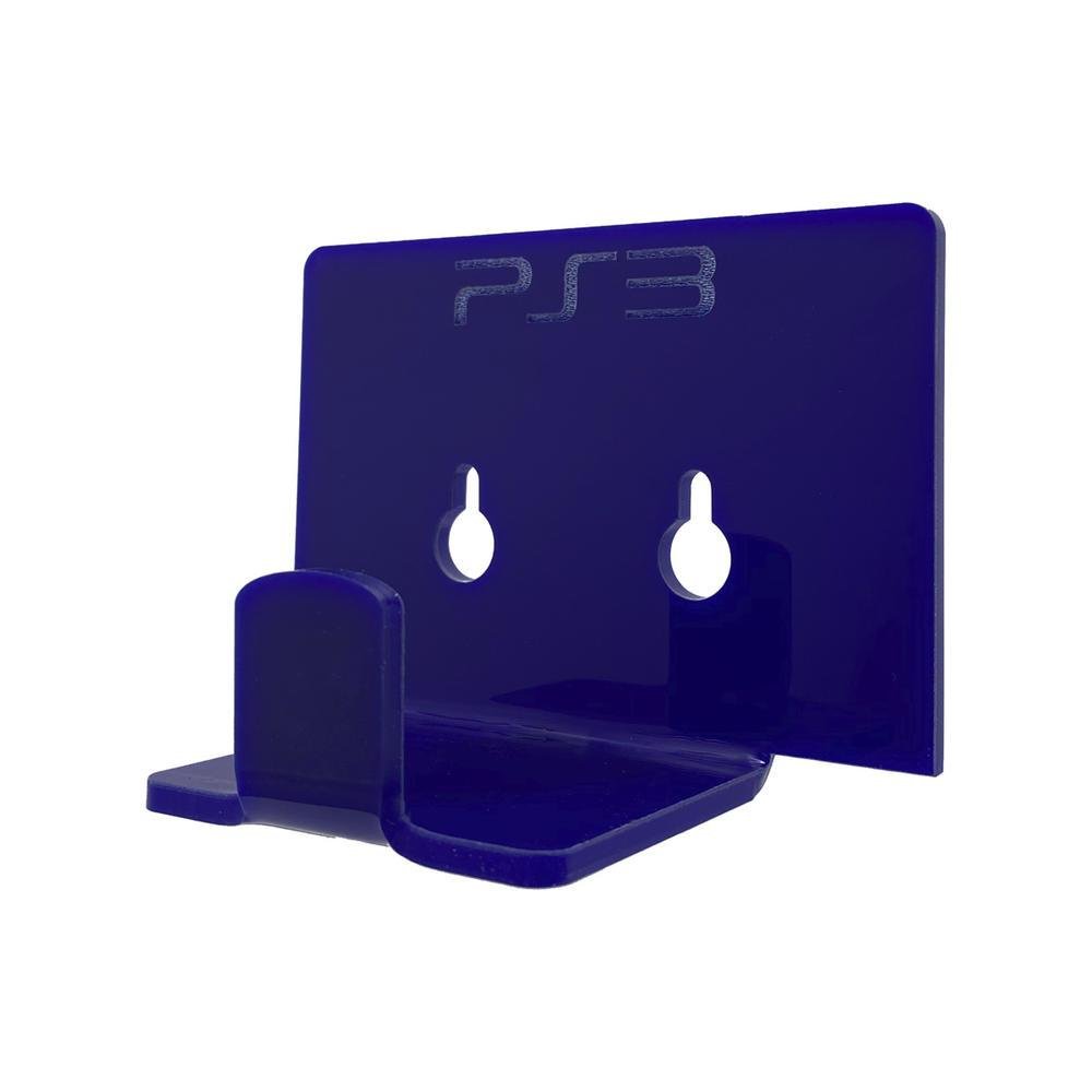 Suporte Parede Controle Playstation 3 - Ps3 Controle - Material Acrílico Azul