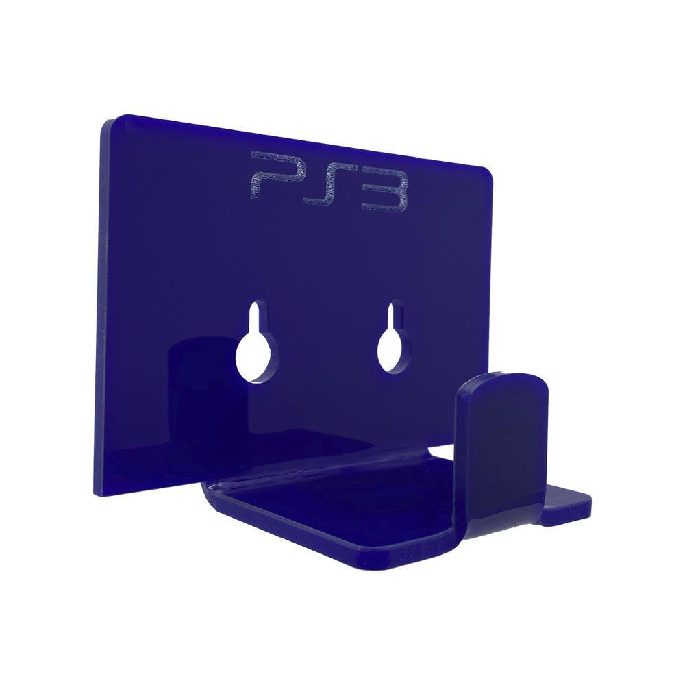 Suporte Parede Controle Playstation 3 - Ps3 Controle - Material Acrílico Azul