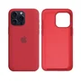 Capa Capinha Case Silicone Premium Aveludada Logo Compatível Iphone 15 Pro Max