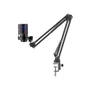 Microfone Stream Havit RGB Com Braço Articulado Gk50 Pro Preto