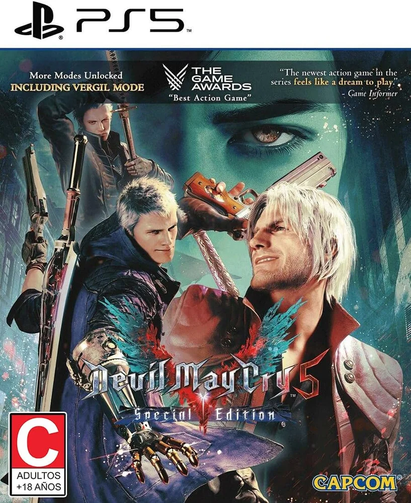 Devil May Cry 5 Ps5 Special Edition Br Midia Fisica Devil May Cry 5 Ps5 Special Edition Br Midia Fisica