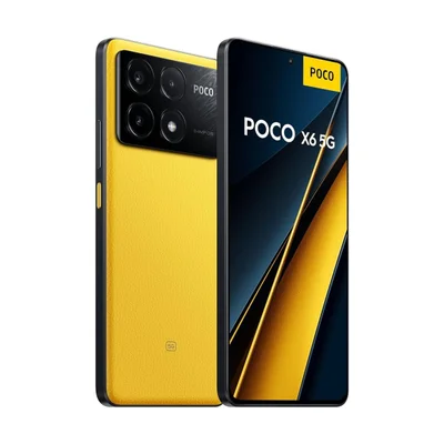 POCO X6 Pro イエロー 12G /512G グローバル版 Smartphone Pocophone Xiaomi Poco X6 Pro 5g KaBuM