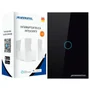 Interruptor Inteligente Wi-Fi 1 Botão Touch LITE-WS1 Compatível Alexa Smart Home Google Home Automação Residencial