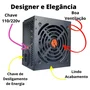 Fonte Atx 500w Hayom Pw1605-RGB