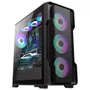 Gabinete Gamemax Siege Mid Tower Vidro Temperado USB S/Fan Preto