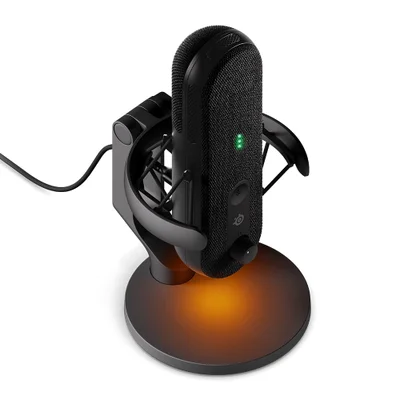 Microfone Condensador Nave Steelseries KaBuM