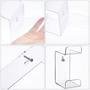 Suporte De Parede Para Controles Ps4 E Fone Headset Gamer Organizar Setup Preto