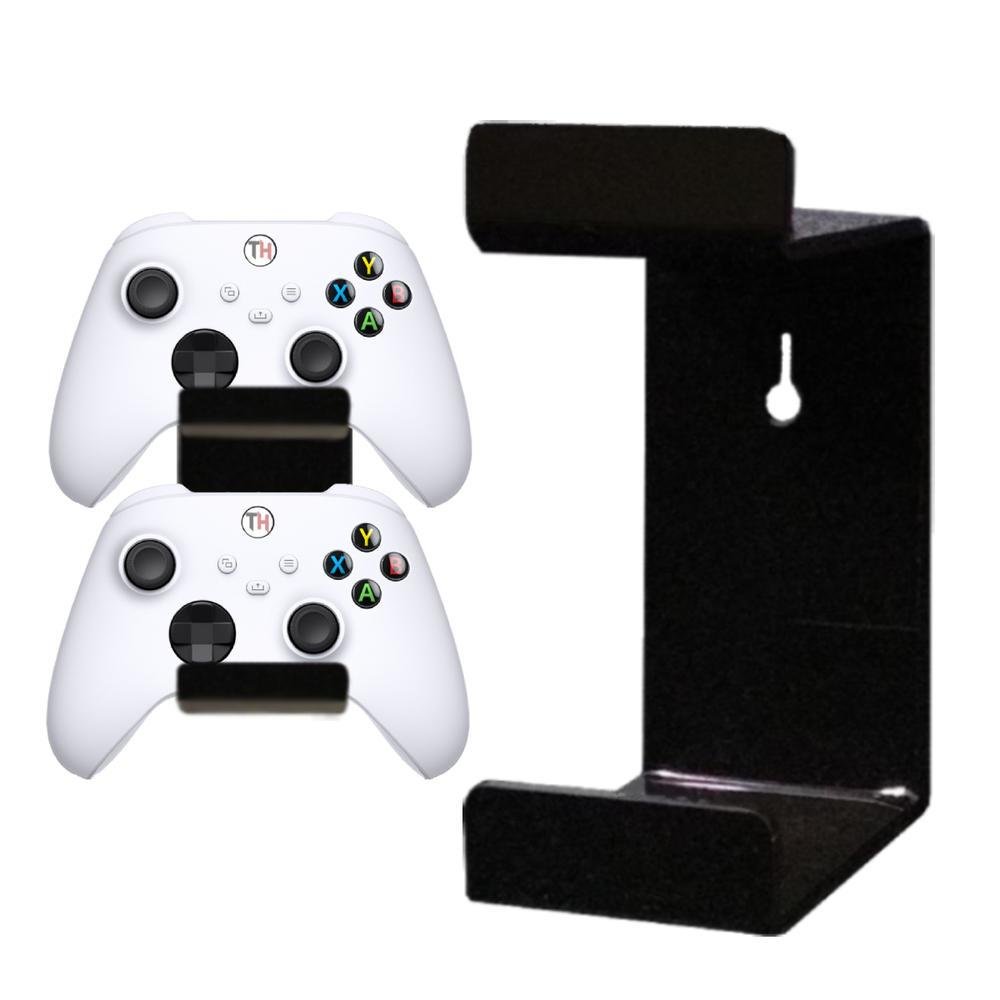 Suporte De Parede Para Controles Ps4 E Fone Headset Gamer Organizar Setup Preto Suporte De Parede Para Controles Ps4 E Fone Headset Gamer Organizar Setup Preto