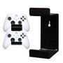 Suporte De Parede Para Controles Ps4 E Fone Headset Gamer Organizar Setup Preto