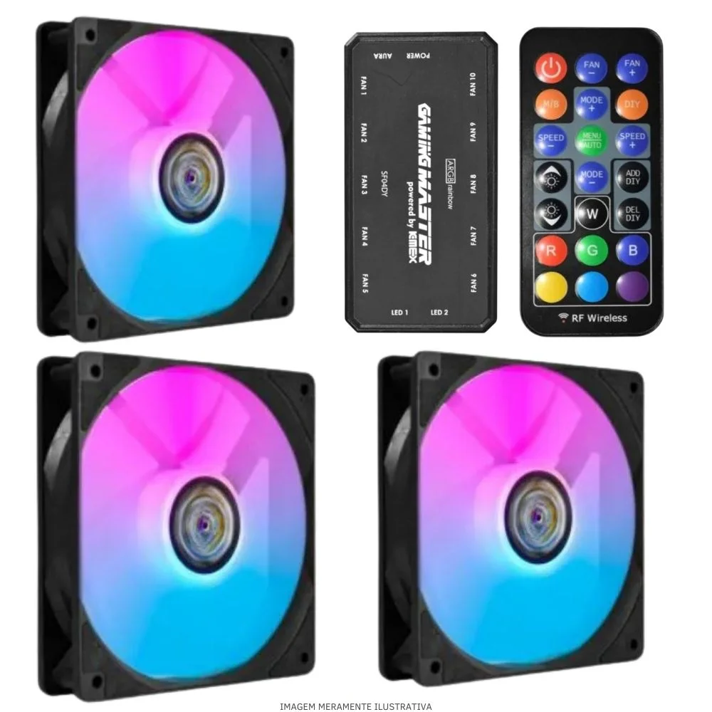 "Computador PC Gamer Completo Balão.info Intel Core I5 SSD 240GB 16gb Gabinete Aquário Teclado Mouse Mouse Pad E Headset Gamer Monitor 19"" WINDOWS 10 Pro Trial" - view 5