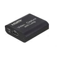 Placa De Captura HDMI C/ Loop Out, Audio E Video 4k - Tebera