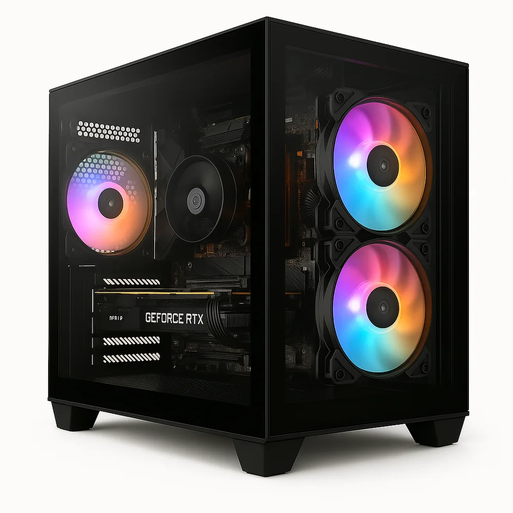 PC Gamer Skill Aquarium, Amd Ryzen 7 5700g, 16gb 3200mhz, Geforce RTX 4060 8GB, SSD 1TB M.2, Fonte 600w 80 Plus, Preto Ska030