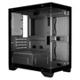 Gabinete Gamer K-mex Poseidon Ii Mid Tower Micro Atx Vidro Temperado Usb 3.2 S/ Fan - Preto