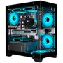 Gabinete Gamer K-mex Poseidon Ii Mid Tower Micro Atx Vidro Temperado Usb 3.2 S/ Fan - Preto