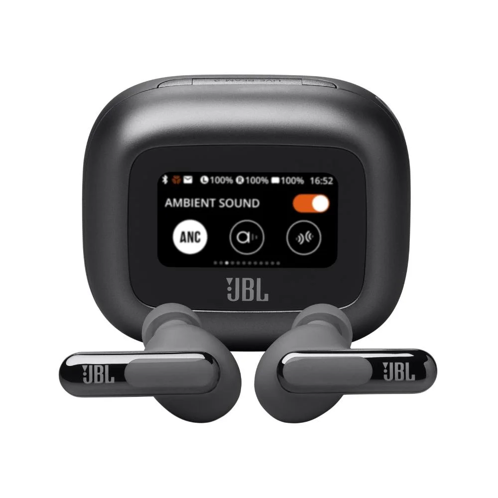 Fone De Ouvido Jbl Tws Live Beam 3 Preto, Bluetooth 5.3, Ip55, Áudio Hi-res, Jbllivebeam3blk.