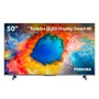 Smart Tv QLED 50 4k Toshiba 50c450ns Google Tv 3 HDMI 2 Usb Wi-fi - Tb034m