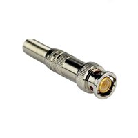 Conector Bnc De Mola Dourado 6mm