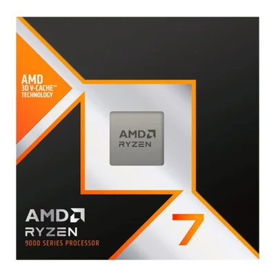 Processador Amd Ryzen 7 9800x3d, 4.7Ghz (5.2Ghz Turbo), 8 Cores, 16 Threads, Am5, Sem Cooler - 100-1000001084wof