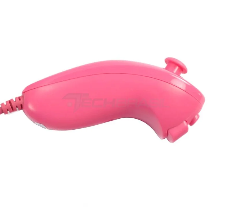 Controle Nunchuck Para Nintendo Wii E Nintendo Wii U Rosa Controle Nunchuck Para Nintendo Wii E Nintendo Wii U Rosa