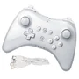 Controle Sem Fio Nintendo Wii U Pro Wireless Bluetooth Branco
