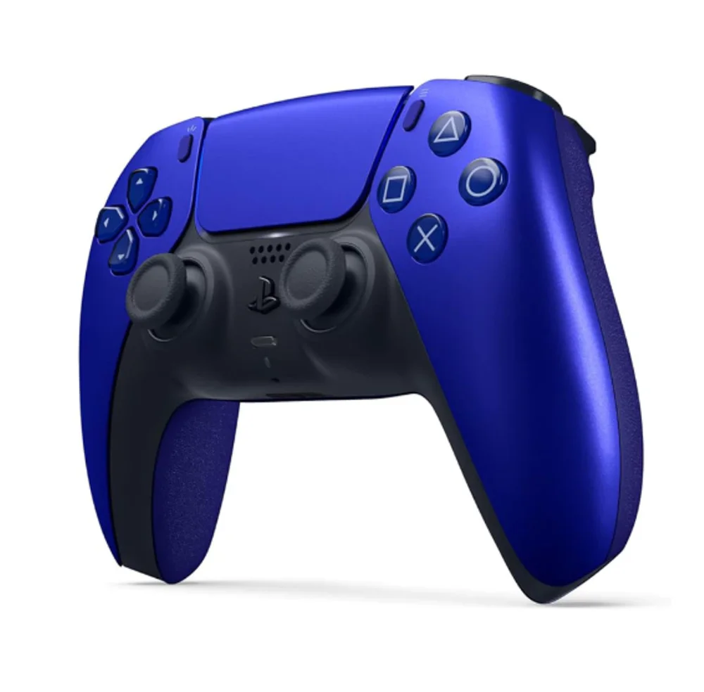 Controle Sem Fio Playstation 5 Dualsense Cobalt Blue Cor Azul Controle Sem Fio Playstation 5 Dualsense Cobalt Blue Cor Azul
