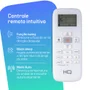 Ar Condicionado Split Hq Hi Wall Inverter 9.000 Btu/h Frio Monofásico Branco Hq-inv9000fh - 220v