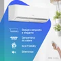 Ar Condicionado Split Hq Hi Wall Inverter 9.000 Btu/h Frio Monofásico Branco Hq-inv9000fh - 220v