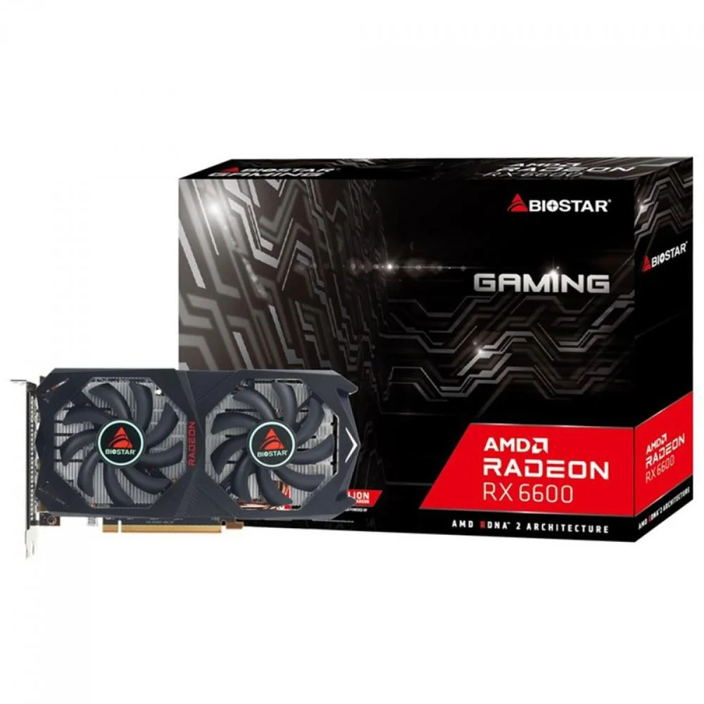 RADEON RX6600　BIOSTAR VA6606RM81 8GB KaBuM Aperte o K e evolua em Tecnologia e Games