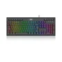 Teclado Membrana Gamer Redragon Netherbane K521-RGB C/fio Abnt2 Preto