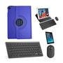 Capa Azul, Teclado Mouse Preto, Pel Para Tablet Pad 5 11