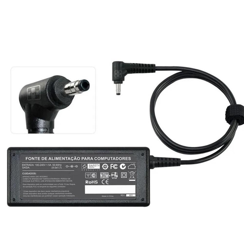 Fonte Carregador Para Notebook R580 19v 3,42a 65w 644