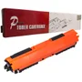 Cartucho Toner Compatível Hp, P-872-y, Amarelo, 126/130a, Ce312/cf352, M175nw/m175a/m275/ M176n/177fw, Premium Aaa