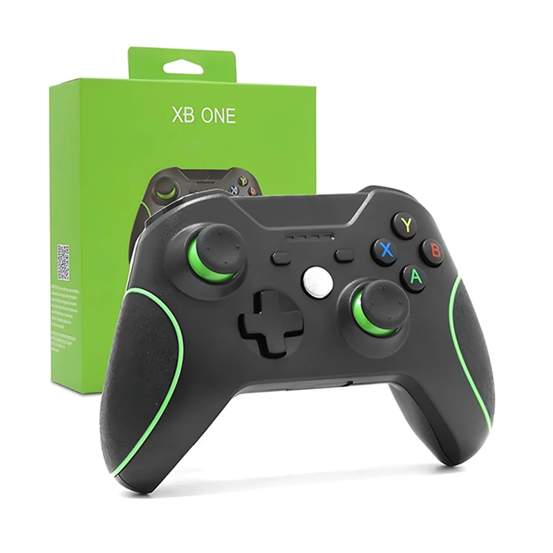 Controle Joystick Sem Fio Compatível Com XBOX One PC E Cloud Gaming Cor Preto E Verde Cor:preto;modelo:sem Fio;tamanho:ú Controle Joystick Sem Fio Compatível Com XBOX One PC E Cloud Gaming Cor Preto E Verde Cor:preto;modelo:sem Fio;tamanho:ú