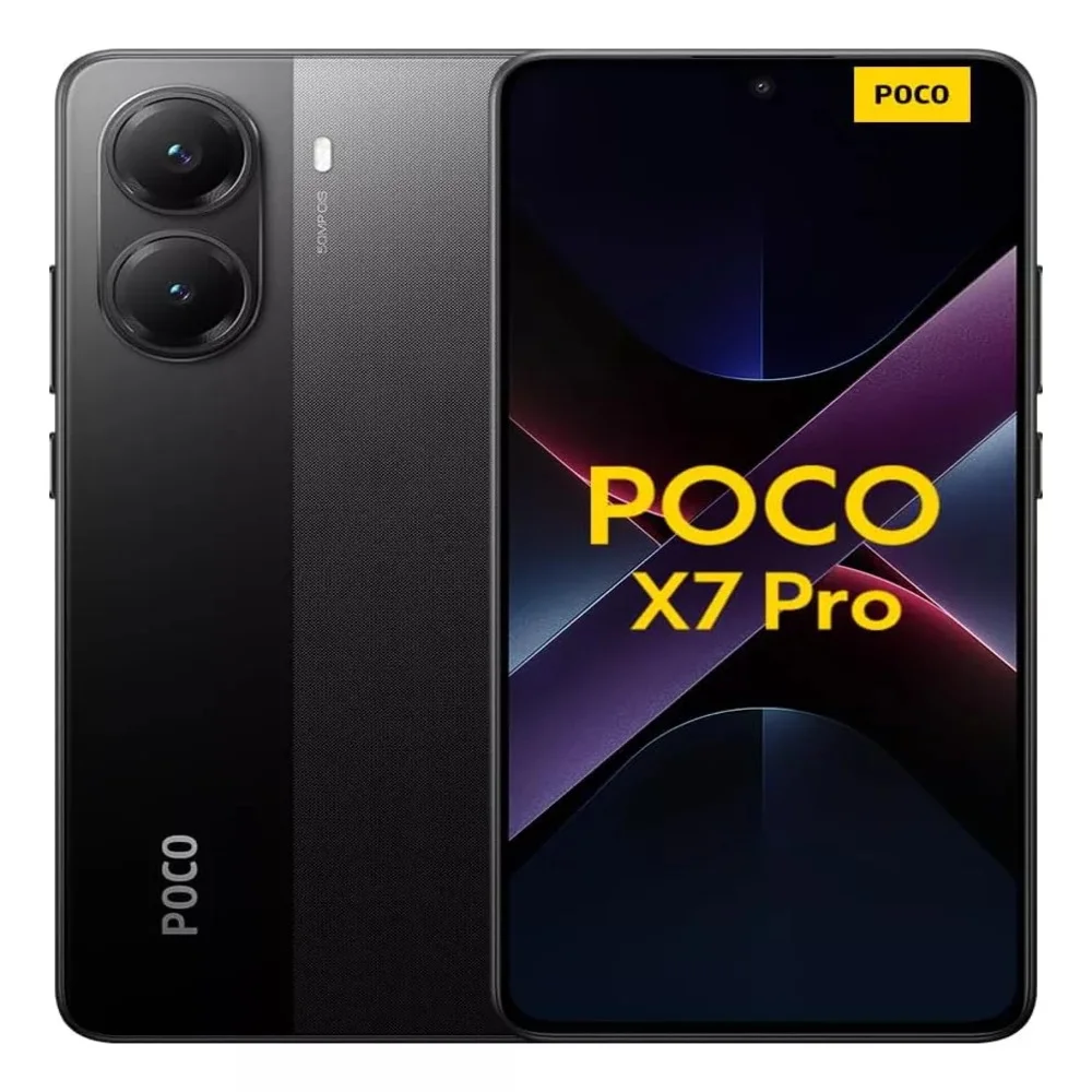 "Smartphone Xiaomi Poco X7 Pro, 5G, 512GB, 12GB RAM, Câmera 50MP, Tela 6.67"" AMOLED, Dual Sim, Preto"
