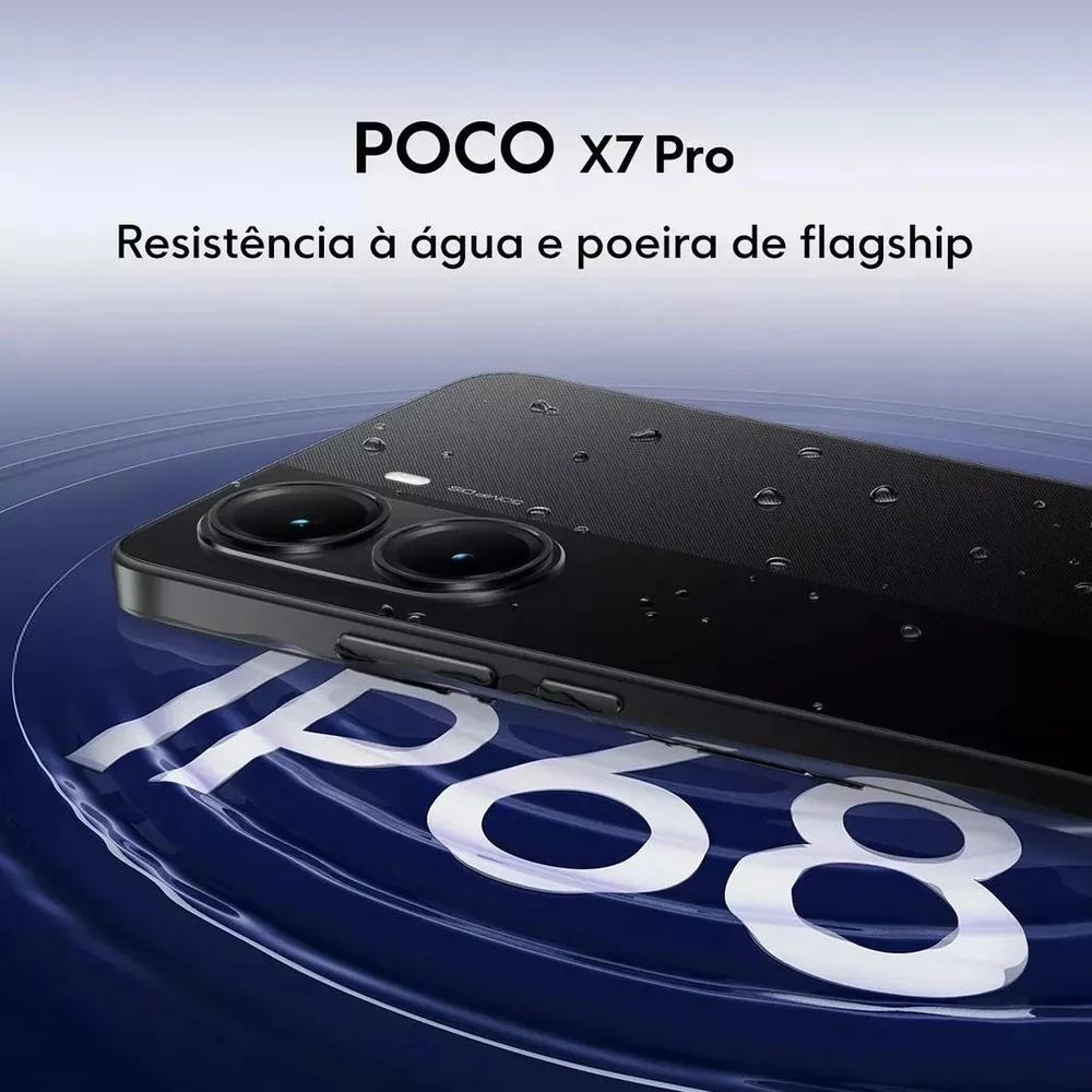 "Smartphone Xiaomi Poco X7 Pro, 5G, 512GB, 12GB RAM, Câmera 50MP, Tela 6.67"" AMOLED, Dual Sim, Preto" - view 3
